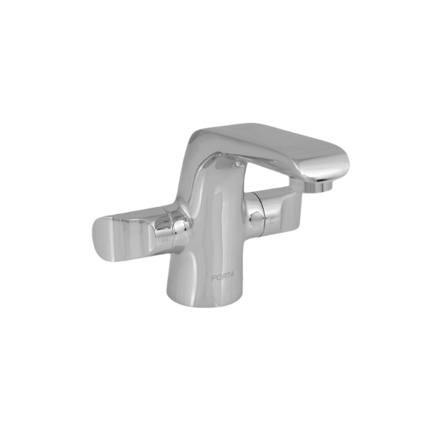 Double Knob Basin Mixer